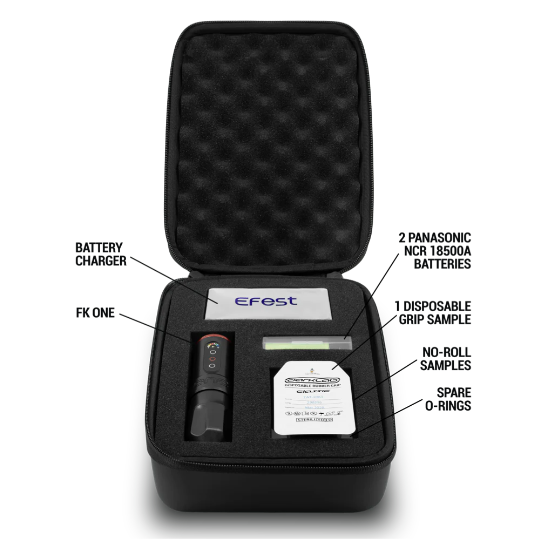 FK Irons ONE Wireless Tattoo Machine With Drop In Batteries - Image 11
