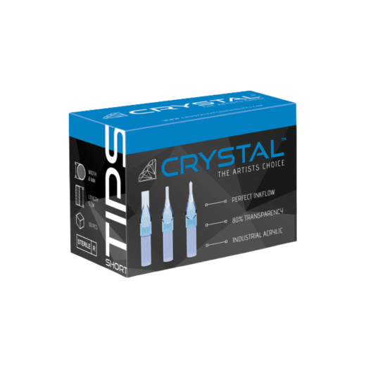 Crystal Disposable Short Tips - Diamond