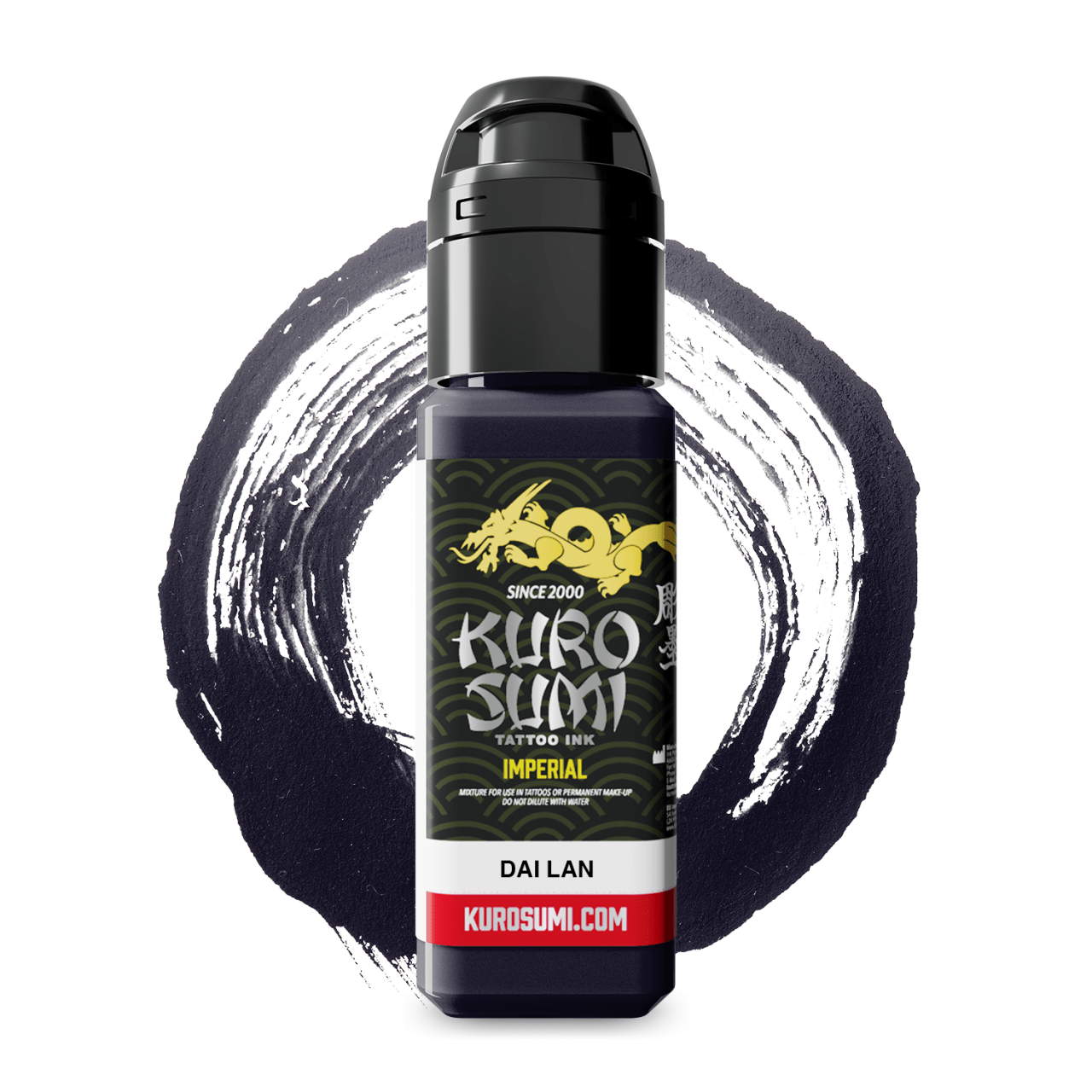 Kuro Sumi Imperial Tattoo Ink - Dai Lan 22ml