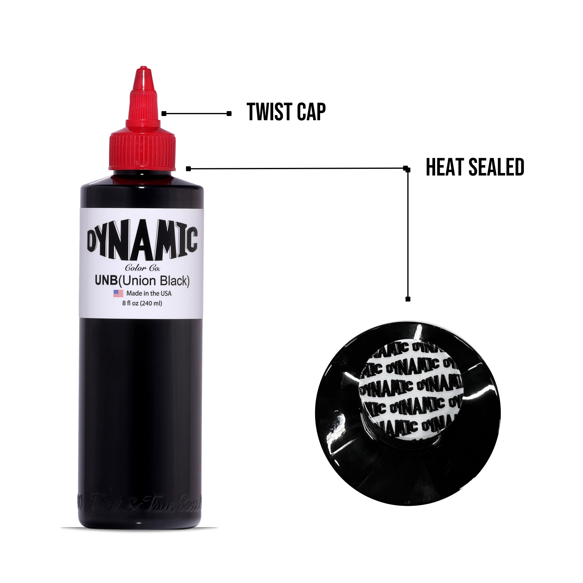 Dynamic Tattoo Ink - Union Black (REACH) - Image 6