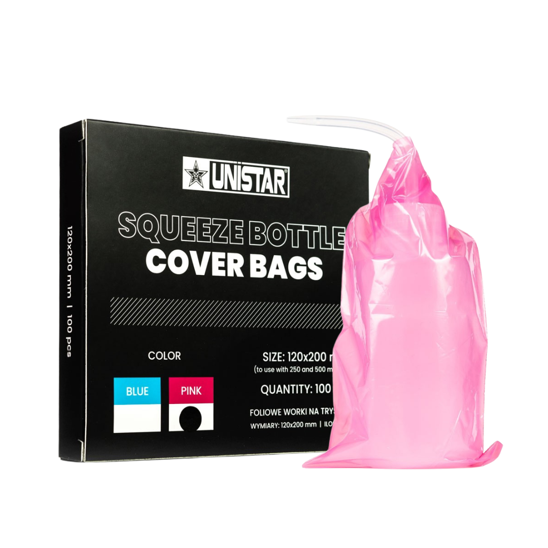 UNISTAR Pink Squeeze Bottle Cover Bags