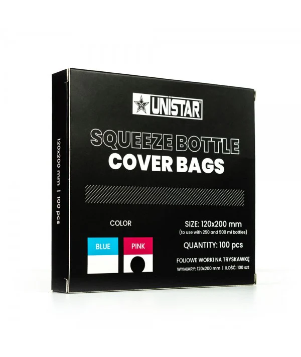 UNISTAR Pink Squeeze Bottle Cover Bags - Image 2