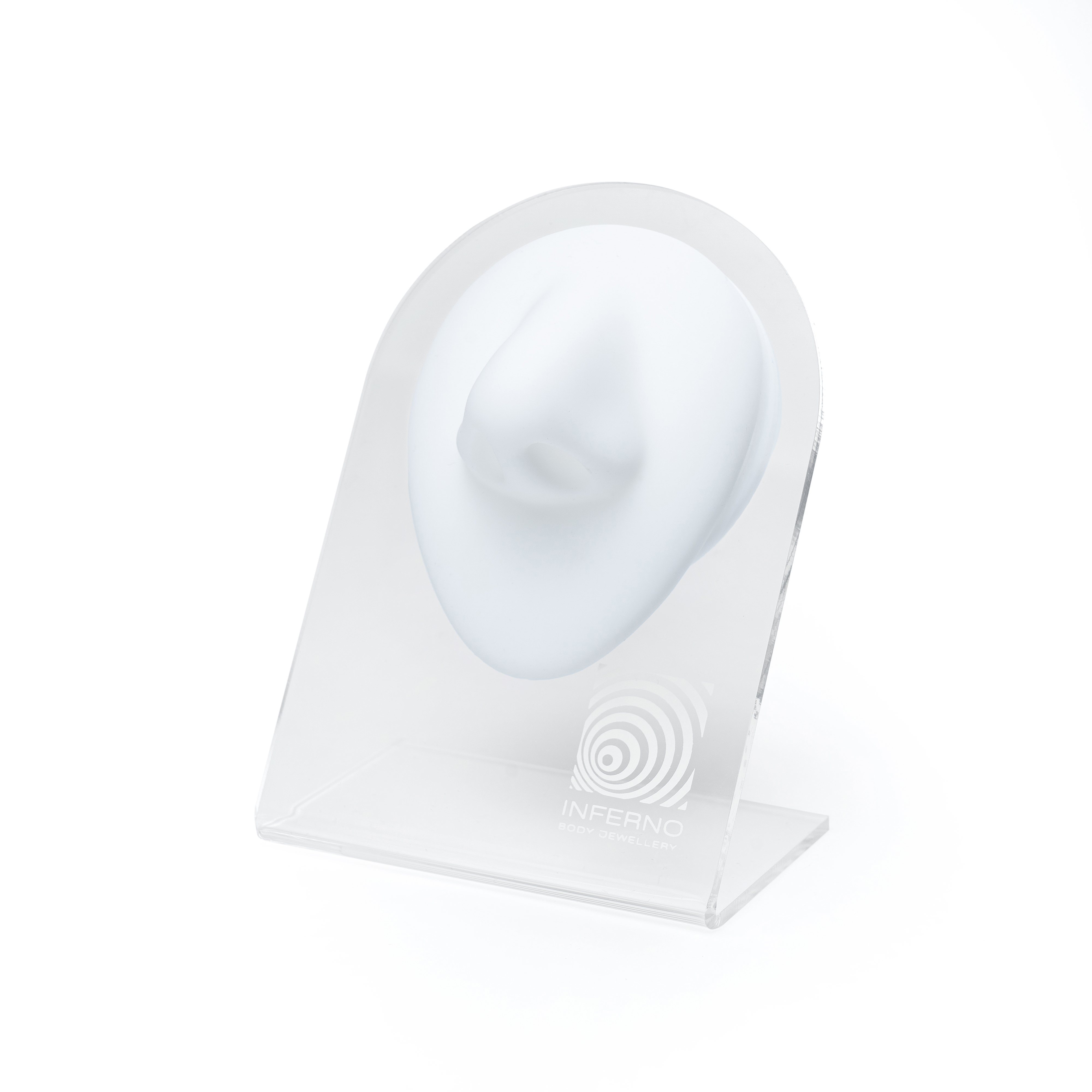 White Silicone Nose Display