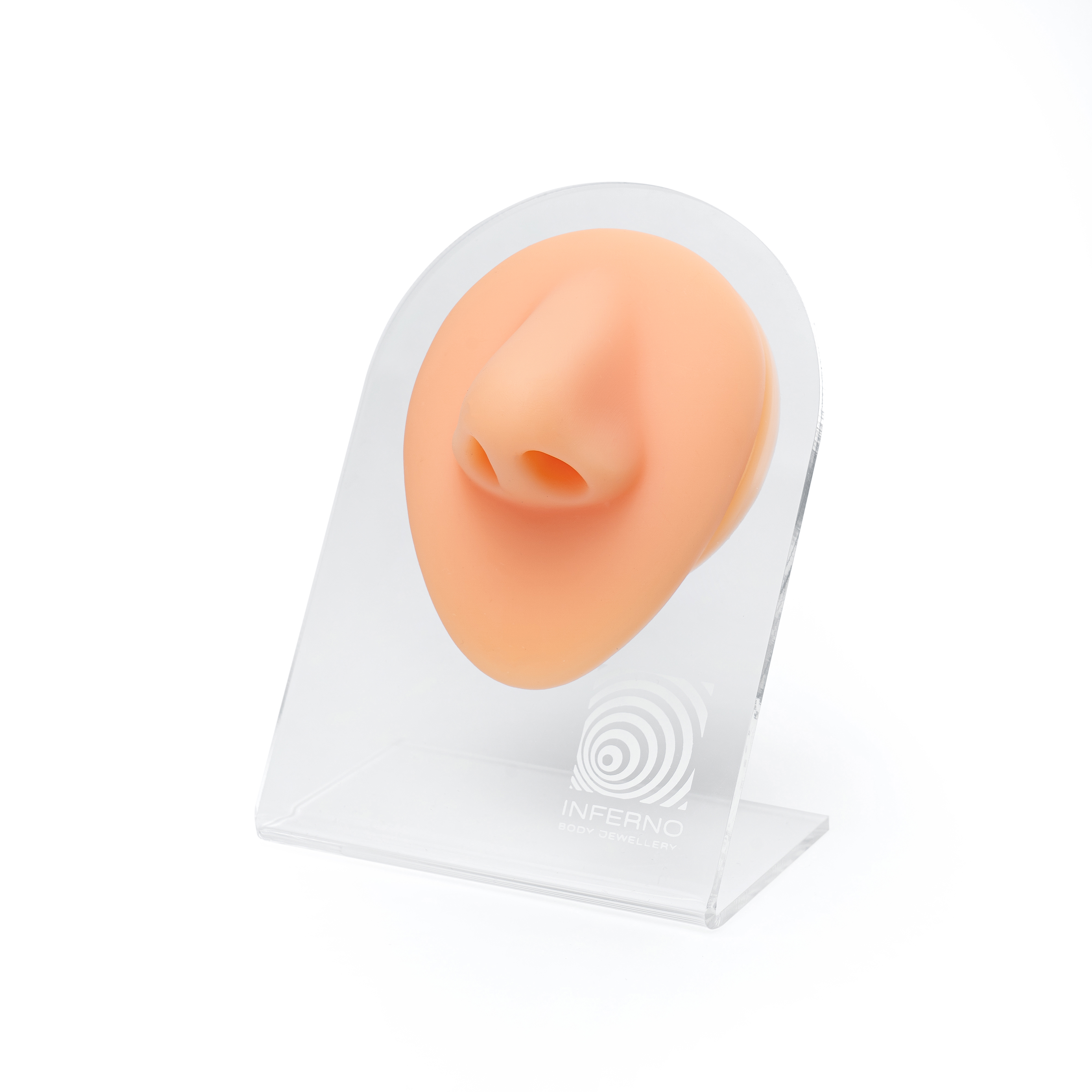 Beige Silicone Nose Display