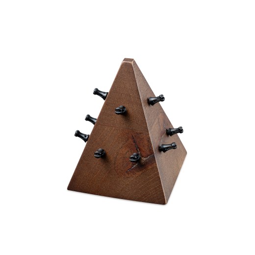 Pyramic Beech Wood Display