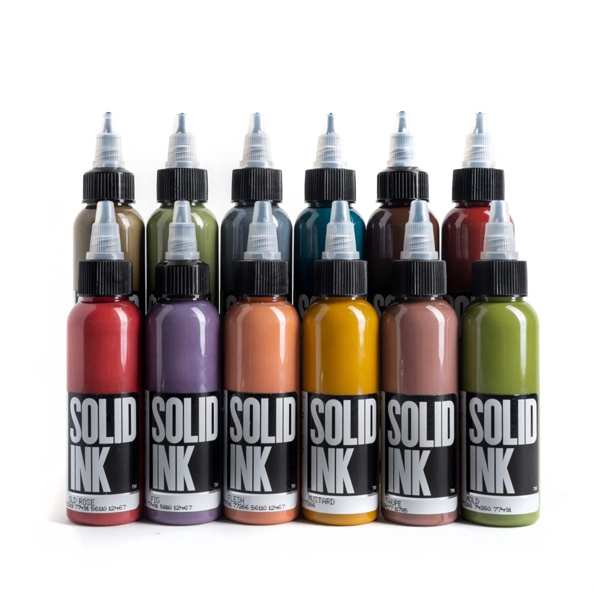 Solid Ink - Opaque Earth Set 12 x 30ml