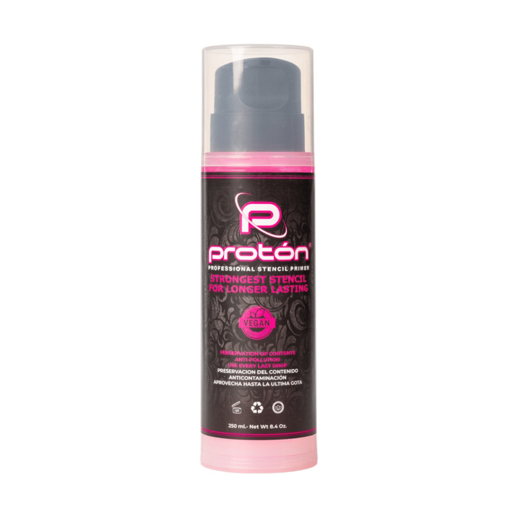 PROTON PROFESSIONAL STENCIL PRIMER 250ML PINK AIRLESS SYSTEM BACK