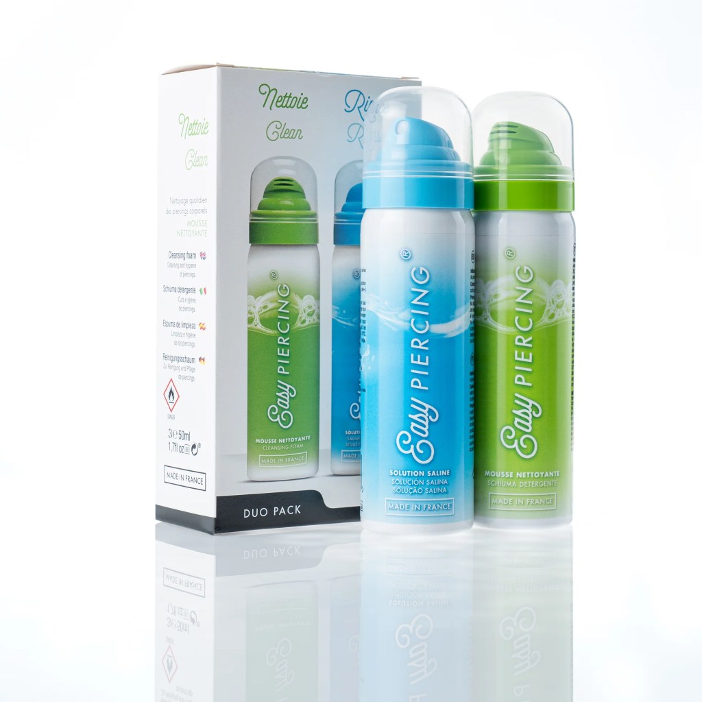 OTZI Duopack - Saline Solution & Cleansing Foam