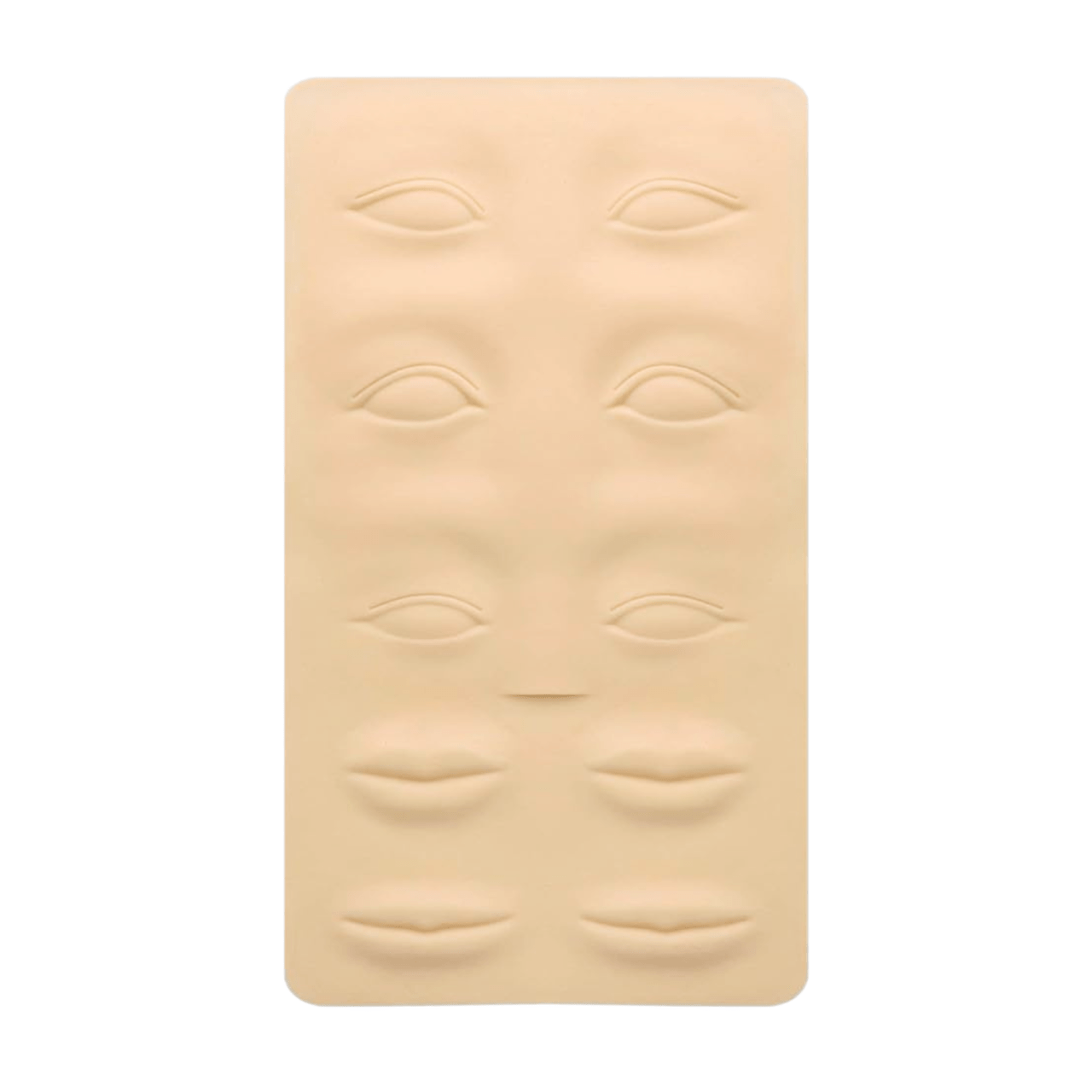 Eyes & Lips Silicone Practice Skin For Permanent Makeup