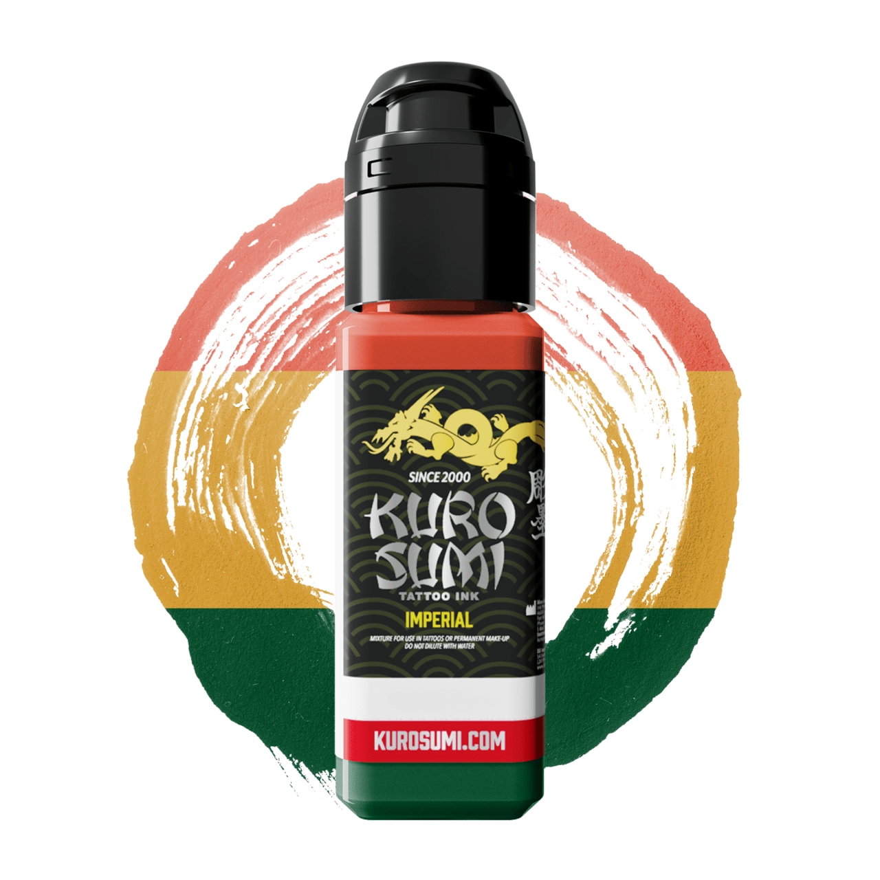 Bottle of Kuro Sumi Imperial Tattoo Ink 22ml