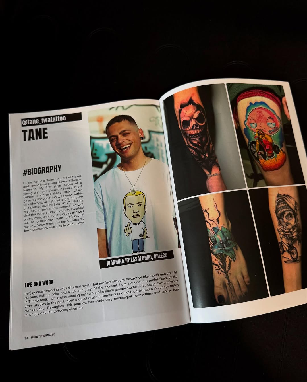 Tane TWA Tattoo Global Tattoo Mag Feature