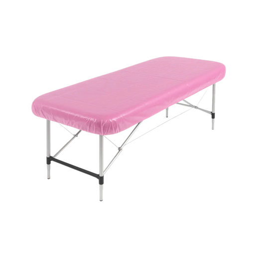 Elasticated Fitted Tattoo Bed Covers - Pink