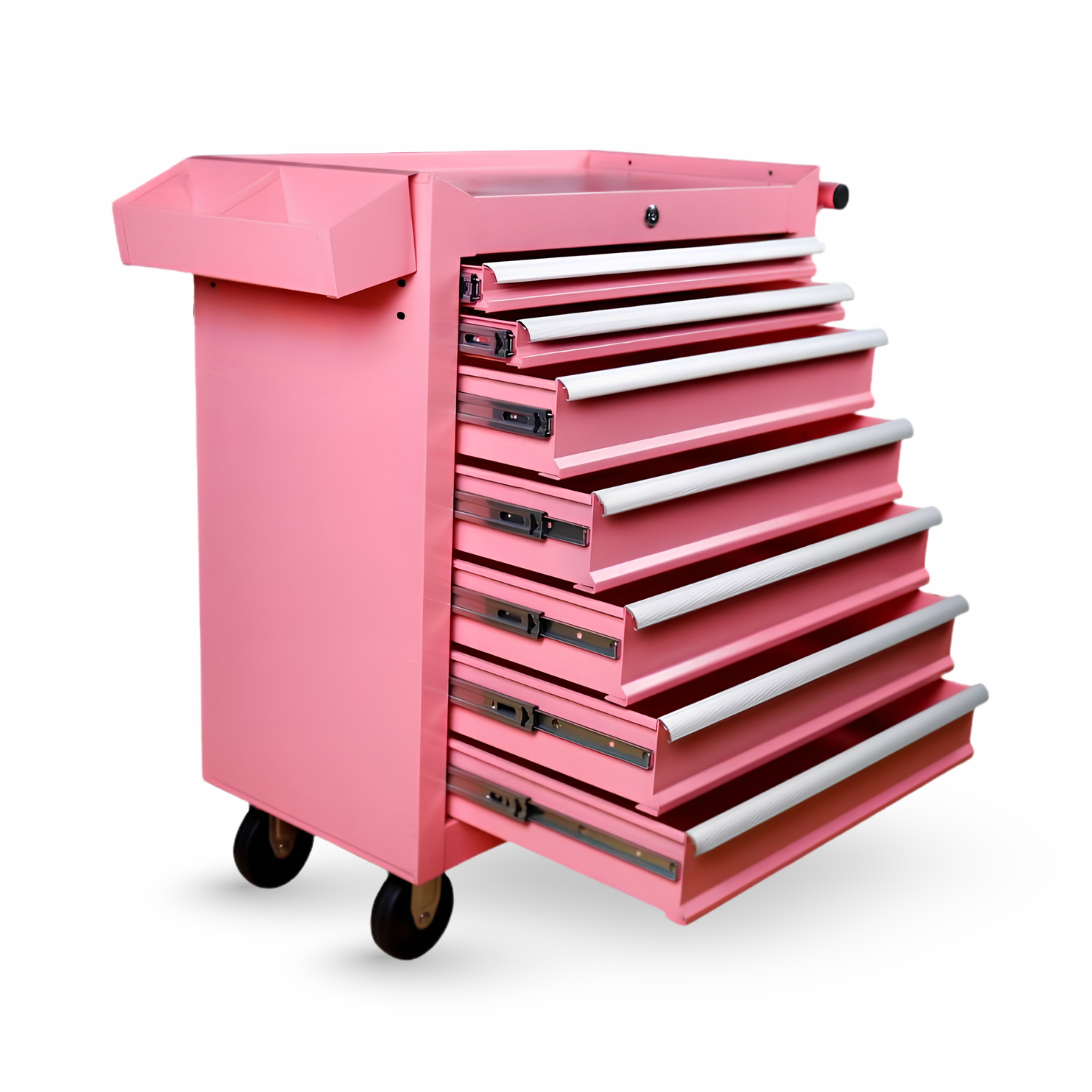 Pink Tattoo Workstation - Toolkit With Bottle Holder