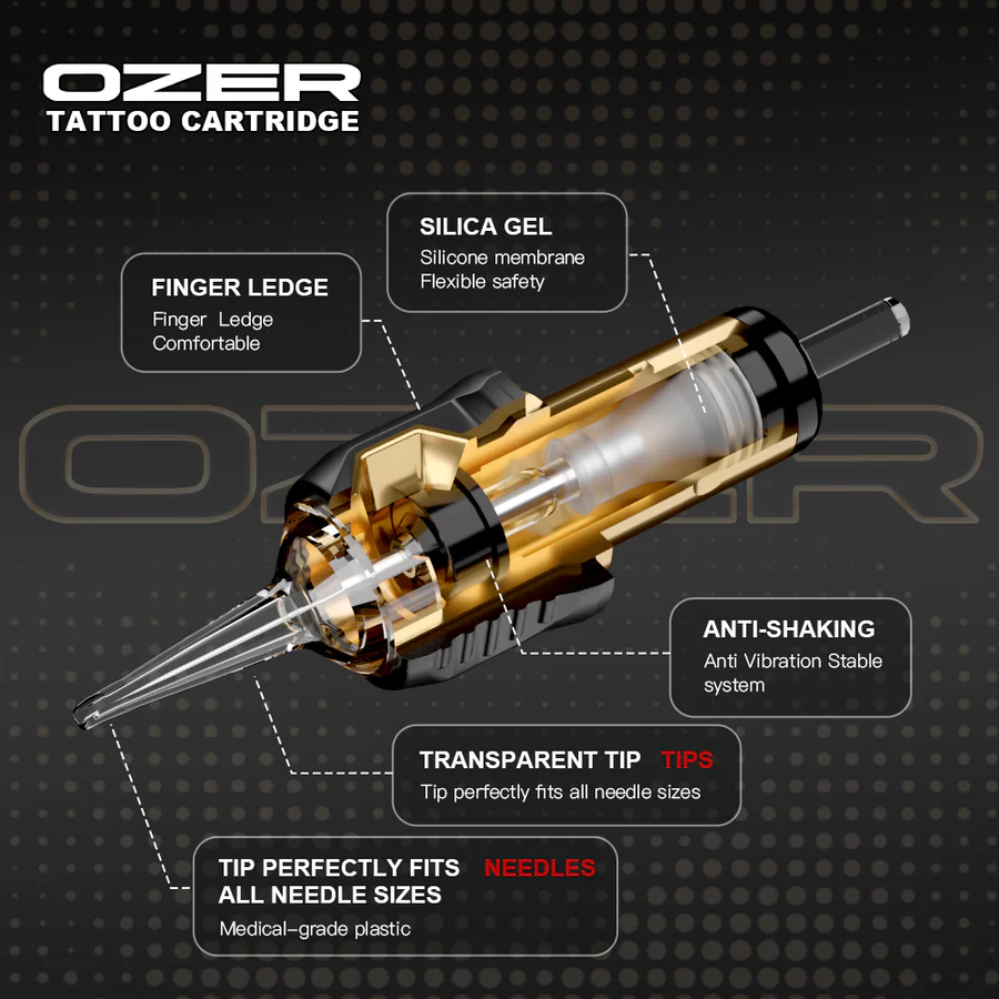 OZER Professional Tattoo Cartridge Needles