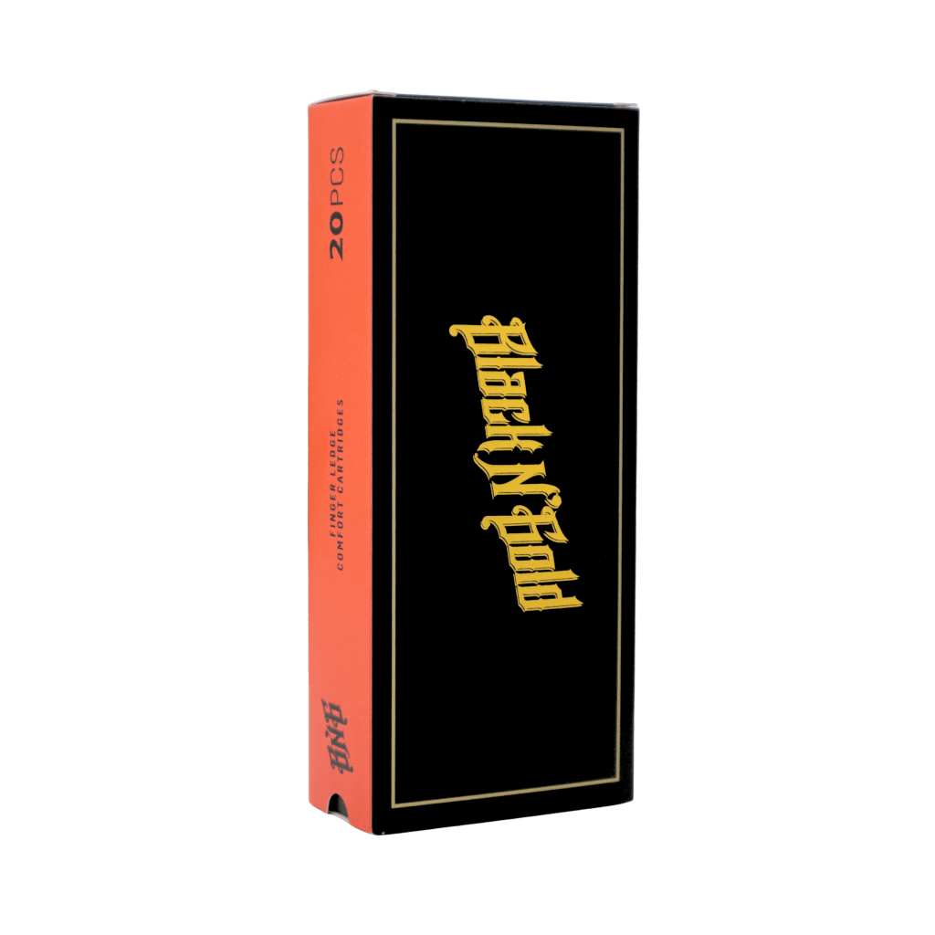 Black N' Gold Premium Finger Ledge Comfort Tattoo Cartridge Needles